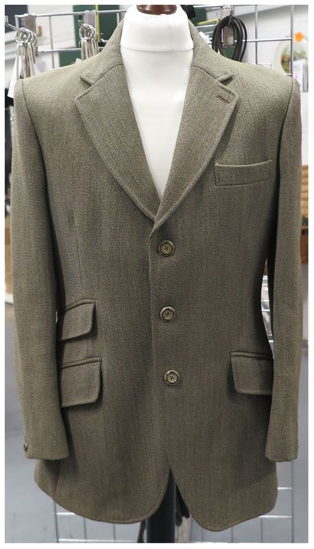 Gents 40 Gents 40" Harry Hall , Keepers Tweed Hacking Jacket