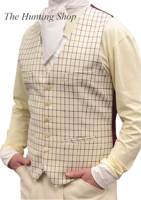 *Mens Tattersall Waistcoats *Mens Tattersall Waistcoats