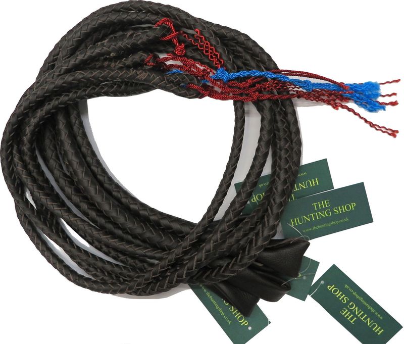 'Oakley' English Leather Whip Thongs 'Oakley' English Leather Whip Thongs