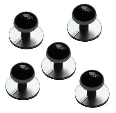 Black Onyx Coloured Shirt Studs