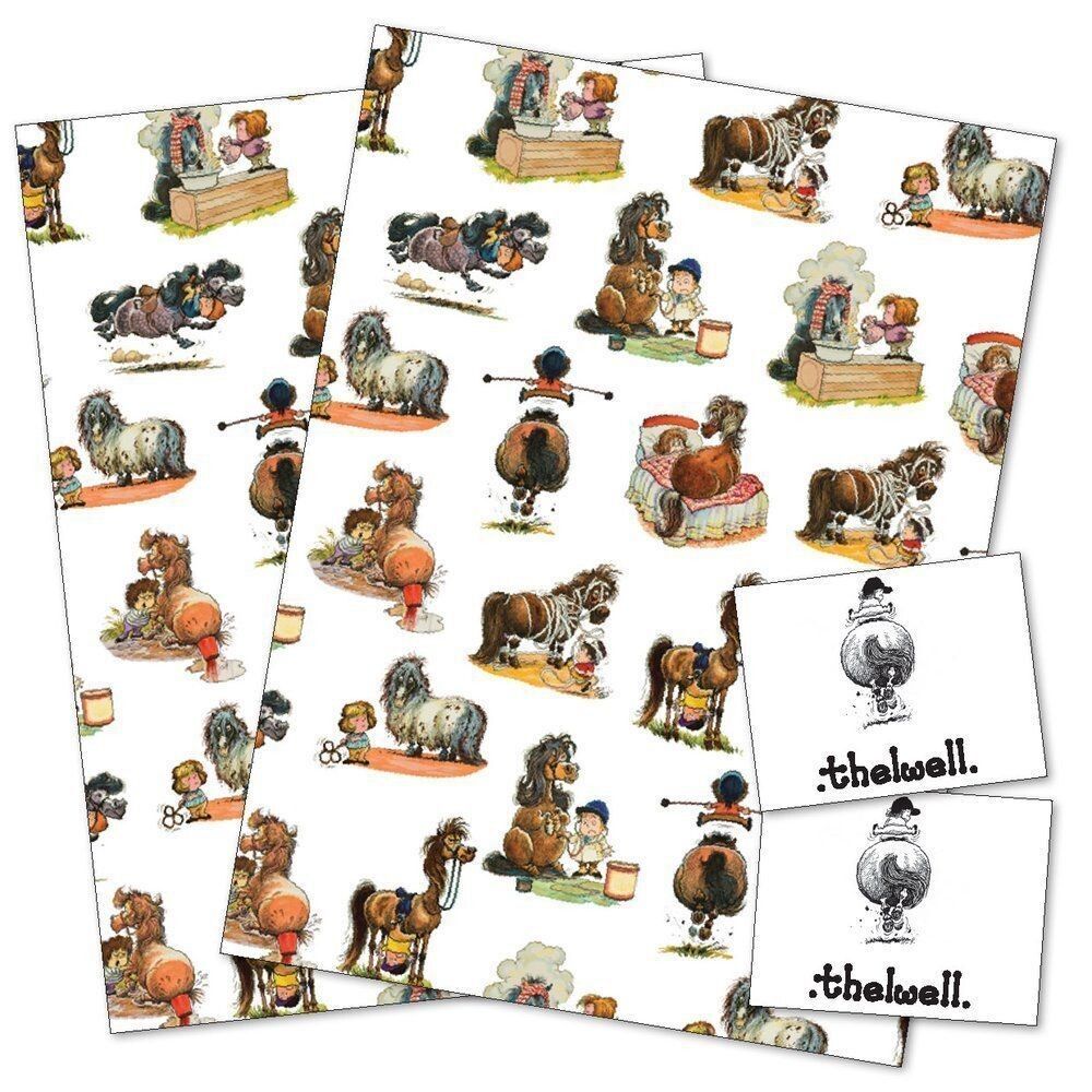 Thelwell Gift Wrap Thelwell Gift Wrap, Style: Colour