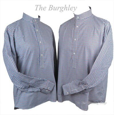 34 34" 'Burghley' Unisex, Tattersall Check, Stock Shirt