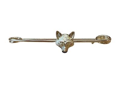 *Fox Mask Stock Pin