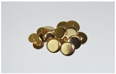 *Plain Brass Buttons *Plain Brass Buttons