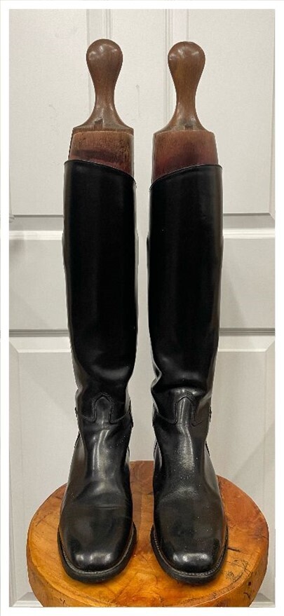 Size 4, Regent Black Leather Boots Size 4, Regent Black Leather Boots