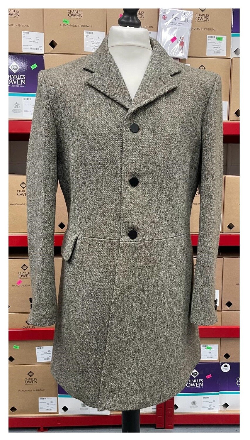 Gents 54 Gents 54", Beresford Keepers Tweed Hunt Coat