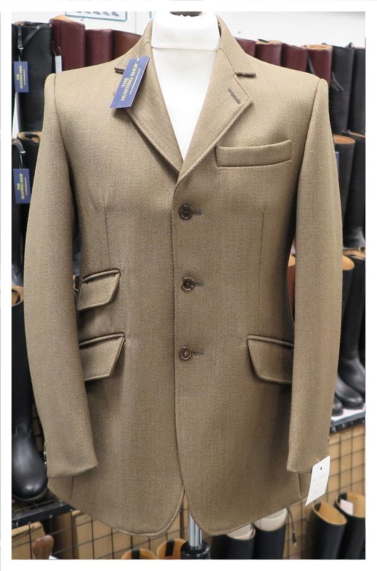 Gents 38 Gents 38" 'Cheltenham' Brown Tweed Hacking Jacket