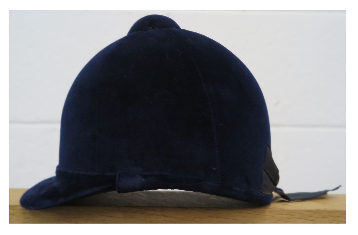 52cm Herbert Johnson, Navy Hunt Cap 52cm Herbert Johnson, Navy Hunt Cap