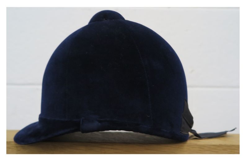 52cm Herbert Johnson, Navy Hunt Cap
