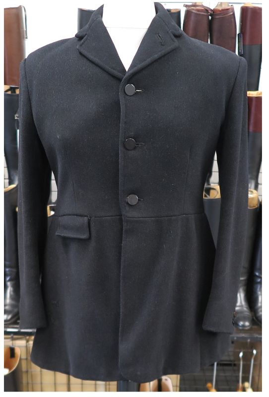 Gents 38 Gents 38" Bernard Weatherill, Black Hunt Coat