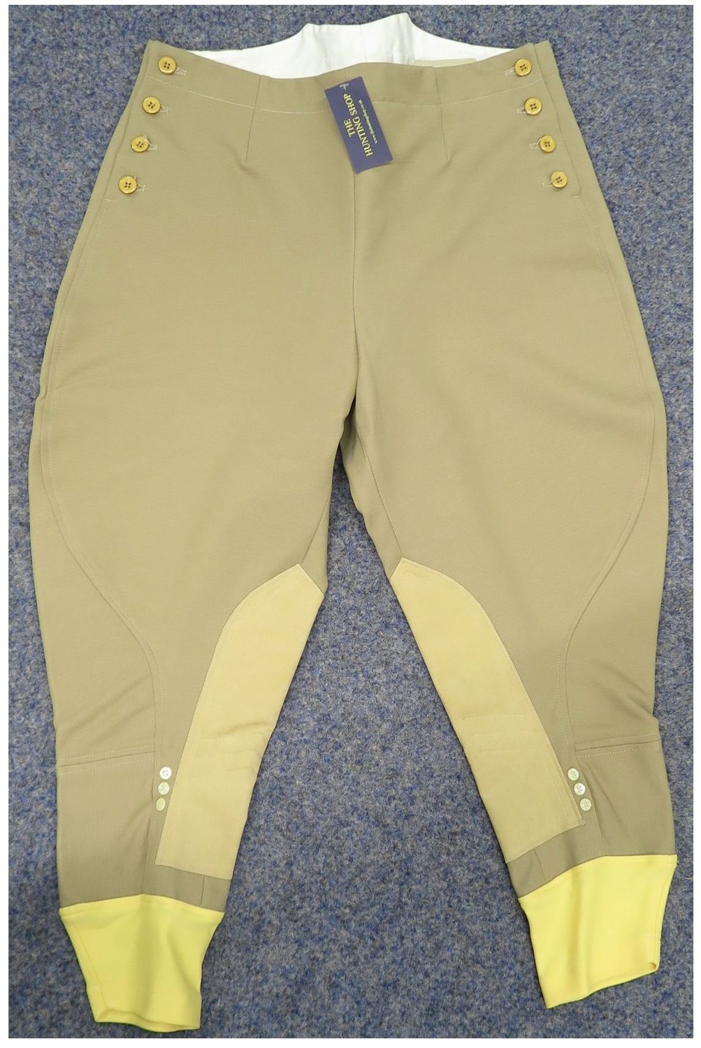 Ladies 34" One Way Stretch Breeches - Biscuit - Full Spec