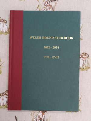 Welsh Hound Stud Book 2012-2014 Welsh Hound Stud Book 2012-2014