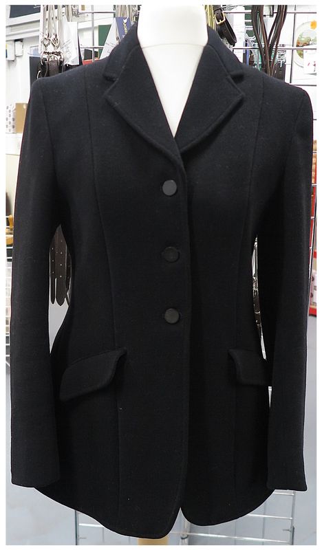 Ladies 36 Ladies 36", Black Hunt Coat