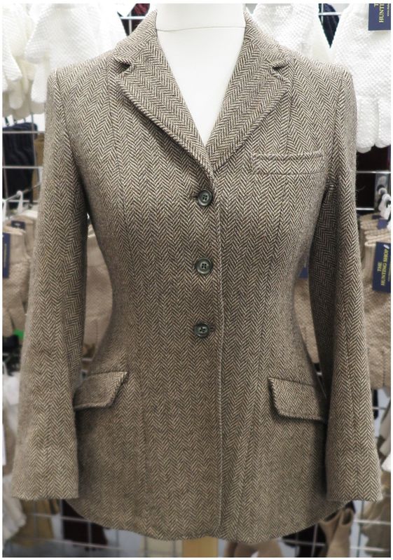 Ladies 34 Ladies 34" Matlock & Brown, Tweed Hacking Jacket