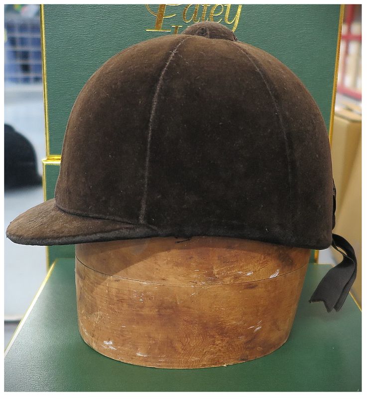 55cm Harry Hall , Brown Hunt Cap