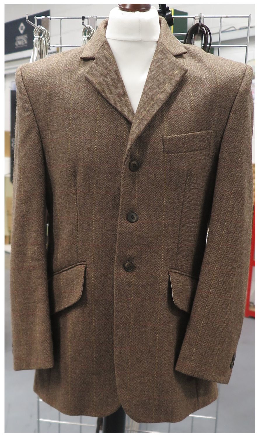 Gents 42 Gents 42", Equetech Tweed Hacking Jacket