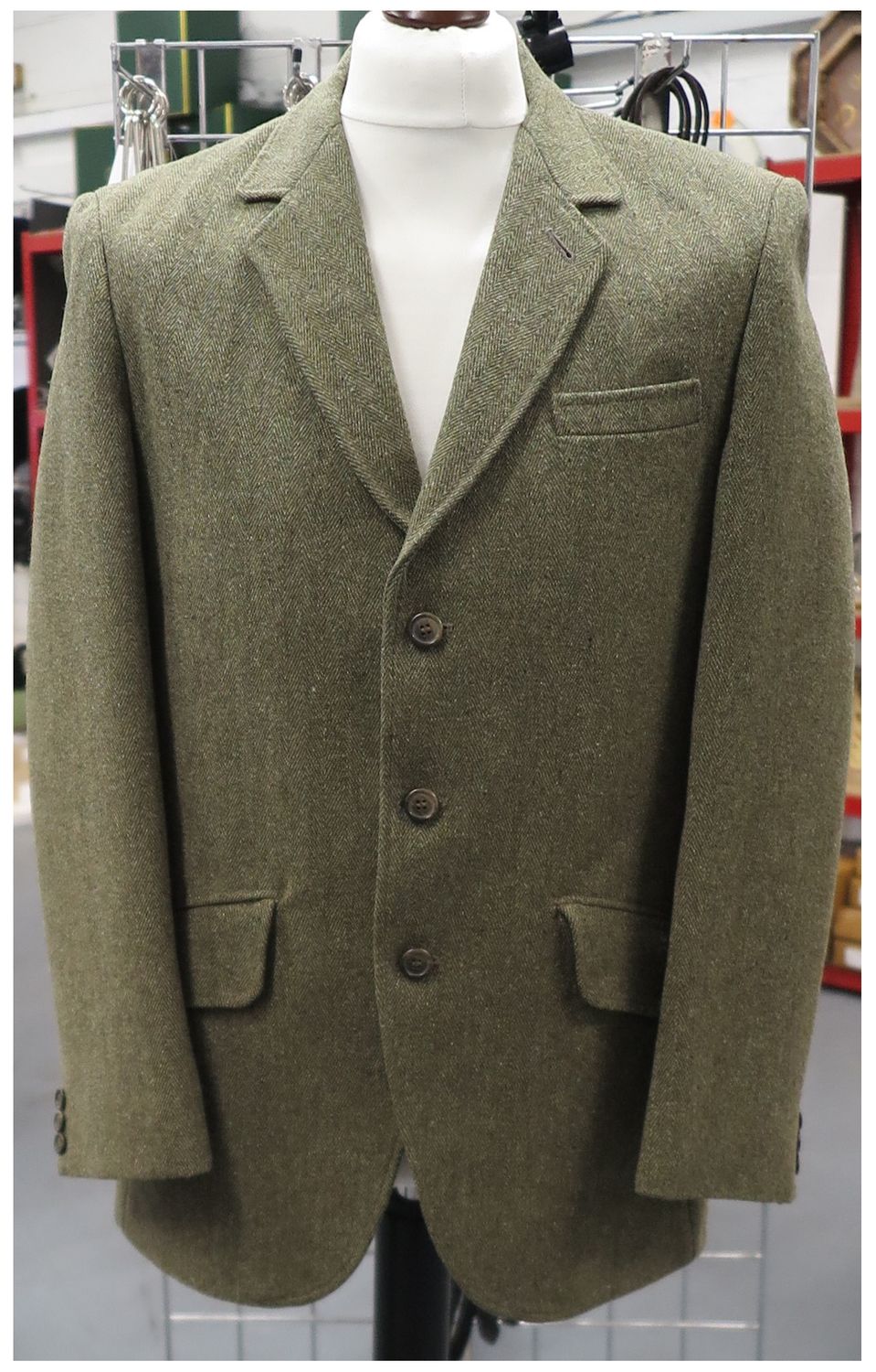 Gents 40" Christopher Davies , Derby Tweed Hacking Jacket