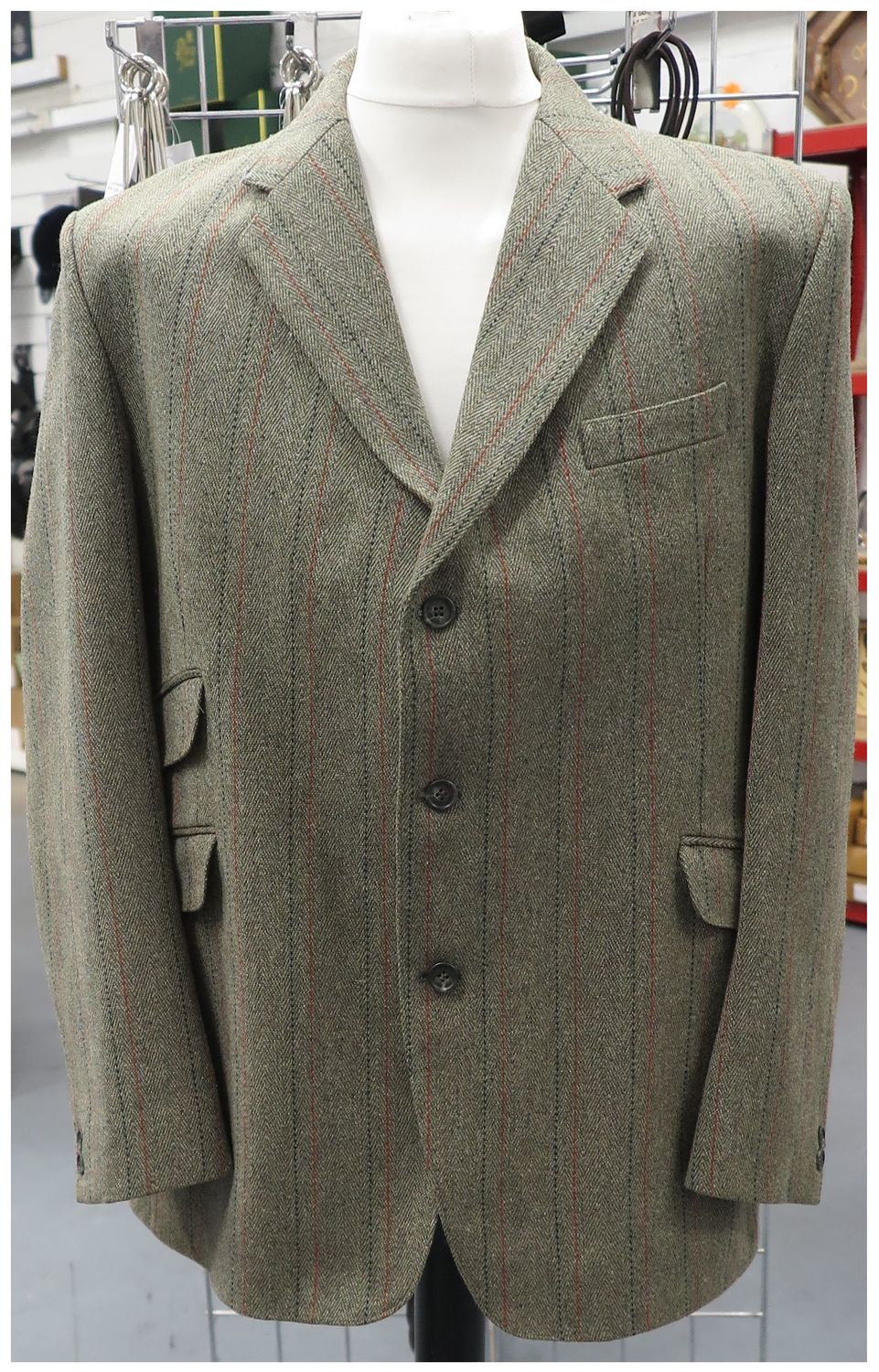 Gents 46" Derby Tweed Hacking Jacket