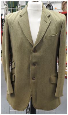Gents 40" Foxley,  Keepers Tweed Hacking Jacket