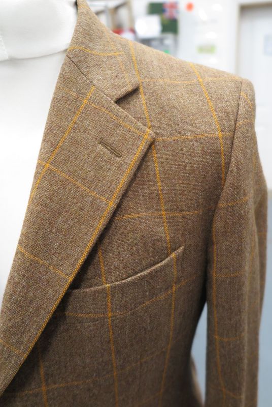 Gents 40 Gents 40" Swaine Adeney, Tweed Hacking Jacket