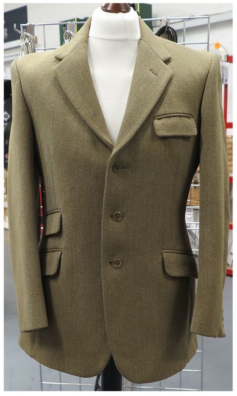 Gents 40 Gents 40" Daniel Davies , Keepers Tweed Hacking Jacket