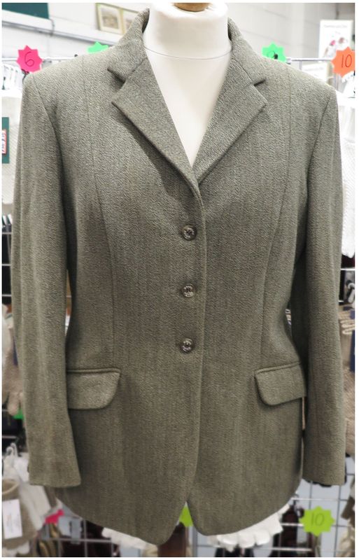 Ladies 44" Mears,  Keepers Tweed Hacking Jacket