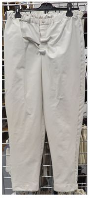 White Waterproof Overtrousers- Medium