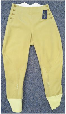 Ladies 26", Gold Moleskin Hunting Breeches