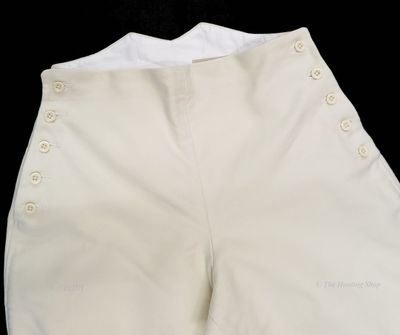 Ladies 36", Cream Moleskin Hunting Breeches