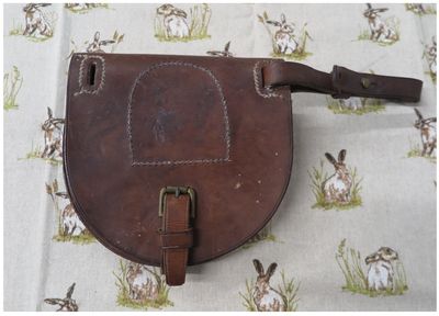 WWII Military Horsehoe Leather Case WWII Military Horsehoe Leather Case