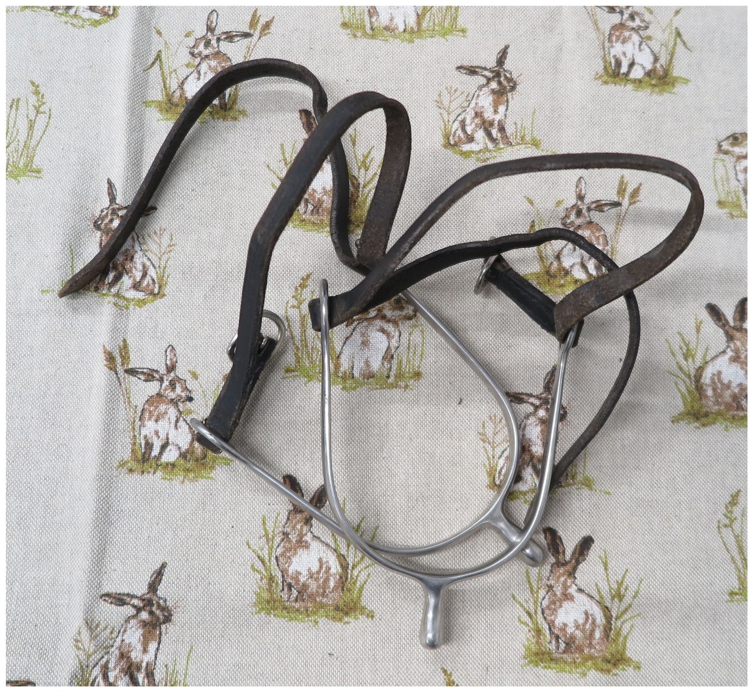 Used Spurs with Leather Straps