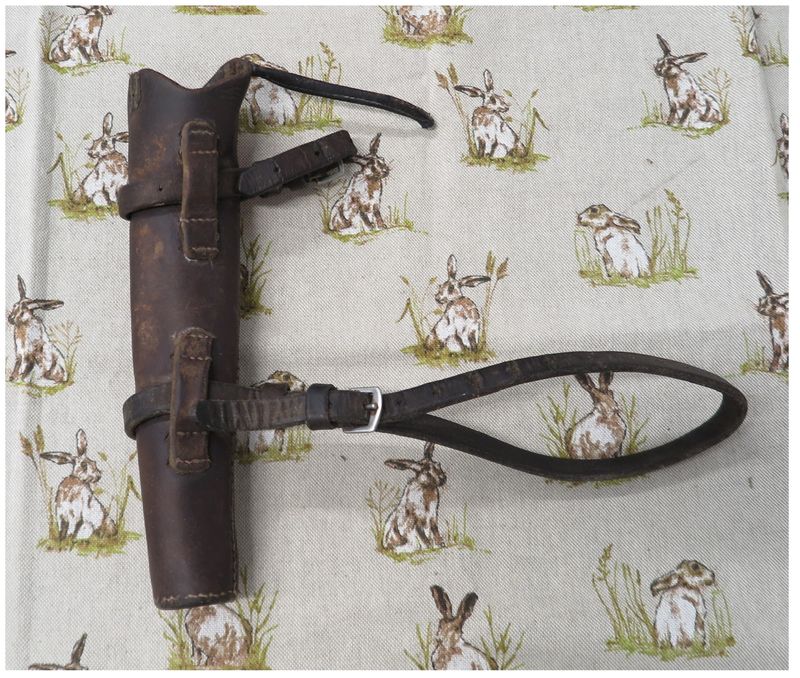 Brown Leather Horn Case Brown Leather Horn Case