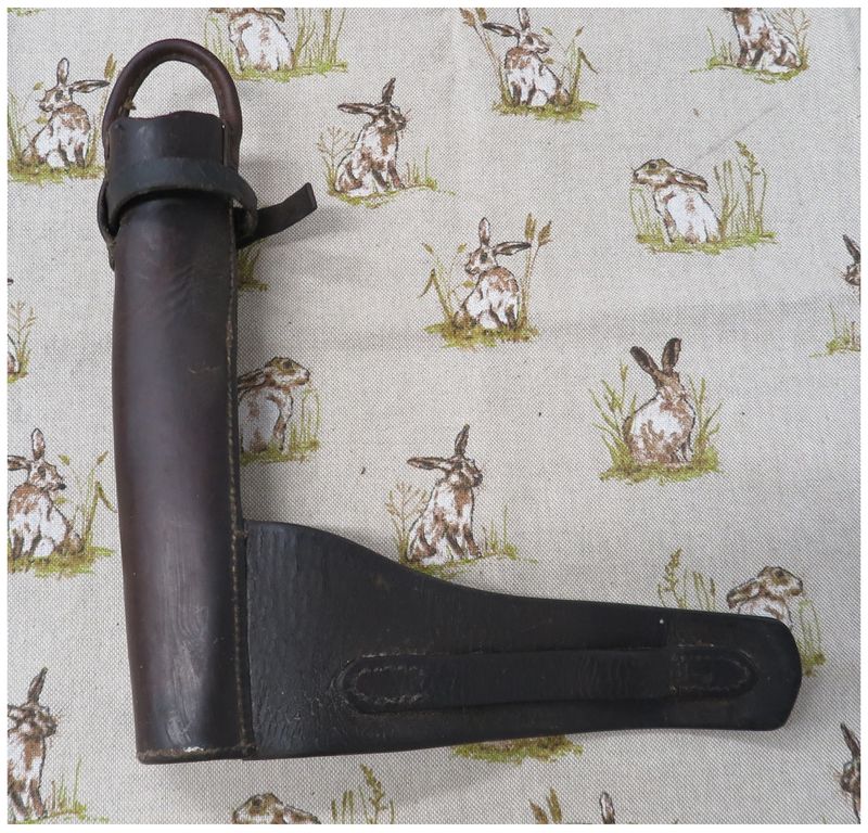 Brown Leather Horn Case Brown Leather Horn Case