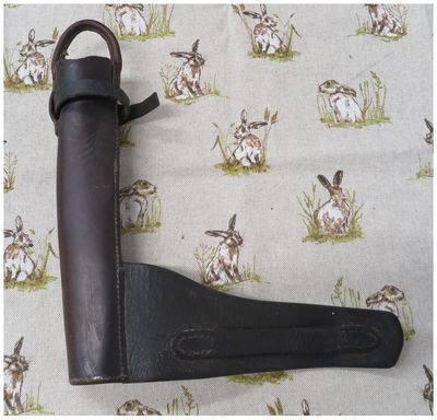 Brown Leather Horn Case Brown Leather Horn Case