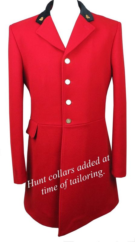 *Mens Bespoke Tailored Hunt Coats