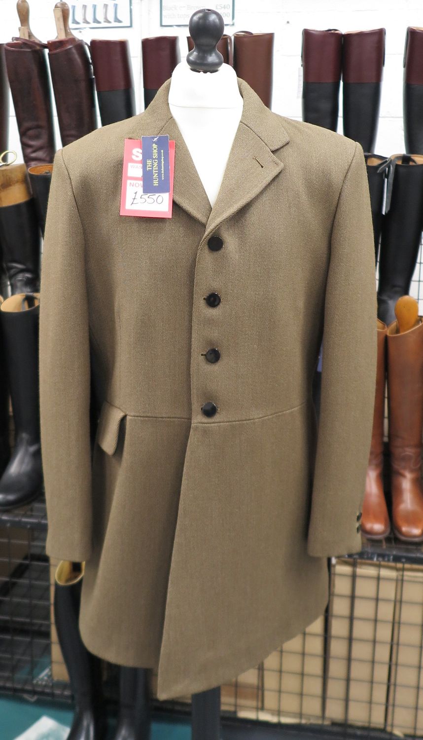 Gents 46", Beresford Keepers Tweed Hunt Coat (5 button)
