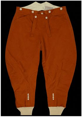 *Gents Rust Moleskin Hunting Breeches