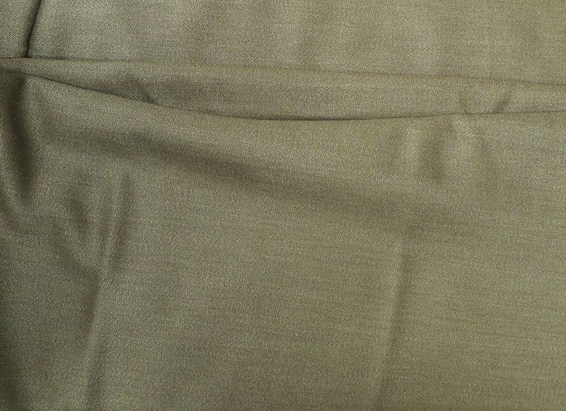 Heavyweight Dark Green Keepers Tweed Fabric