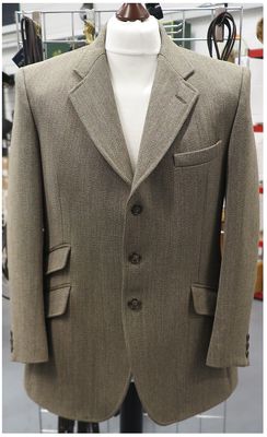 Gents 42 Gents 42" Bladen, Keepers Tweed Hacking Jacket
