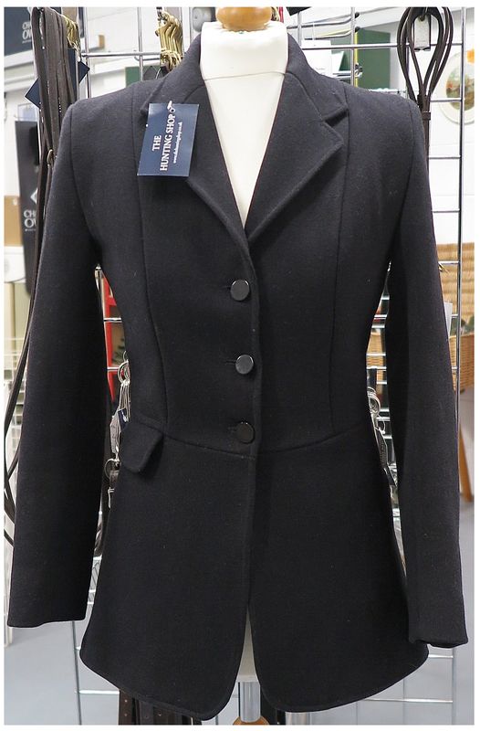 Ladies 34" Caldene, Black Hunt Coat