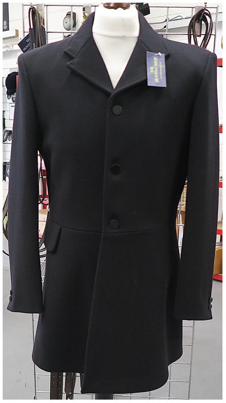 Gents 42 Gents 42" Black, Mid Weight Hunt Coat