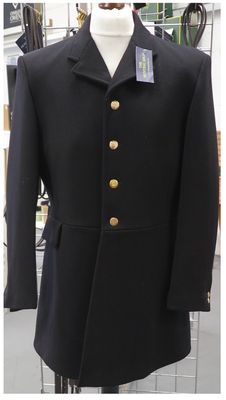 Gents 42" Black, Waterford Hunt Coat (4 Button)