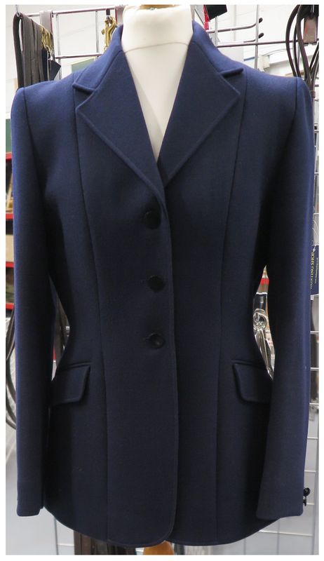 Ladies 36", Bernard Weatherill Navy Hunt Coat