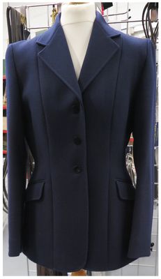 Ladies 36", Bernard Weatherill Navy Hunt Coat