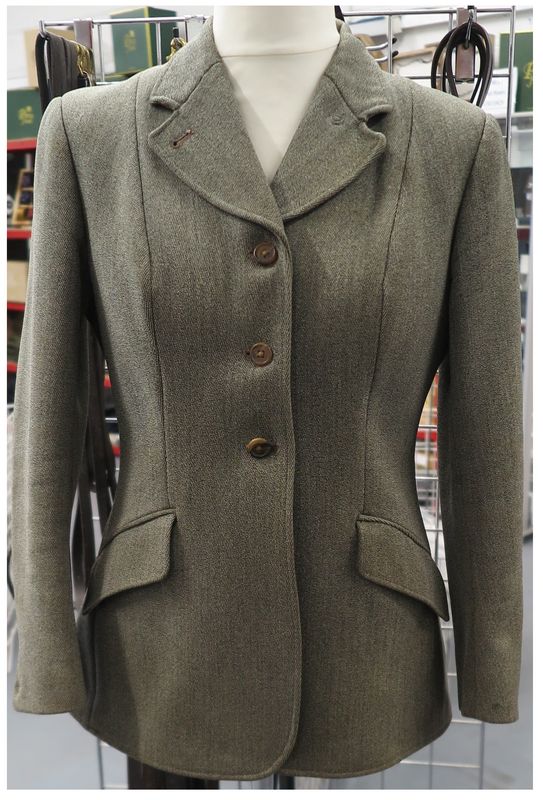 Ladies 36" Harry Hall,  Keepers Tweed Hacking Jacket