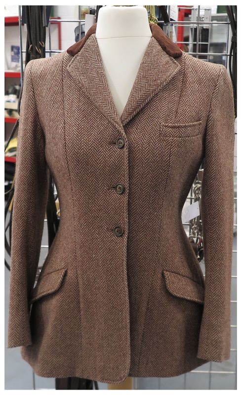 Ladies 36" Matlock & Brown, Tweed Hacking Jacket