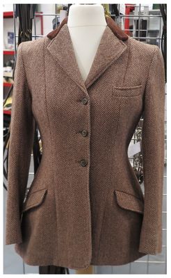Ladies 36 Ladies 36" Matlock & Brown, Tweed Hacking Jacket