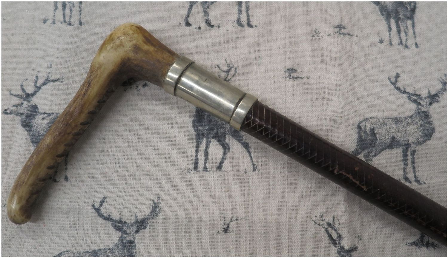 Gents Vintage, Leather Hunting Whip