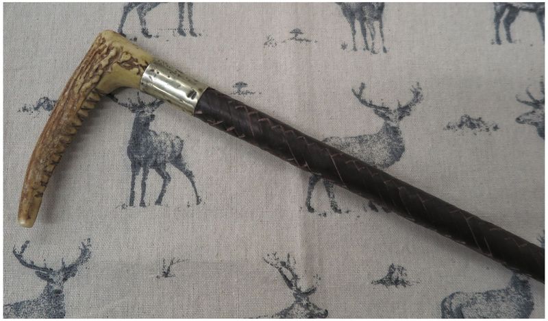 Ladies Vintage,  Leather Hunting Whip