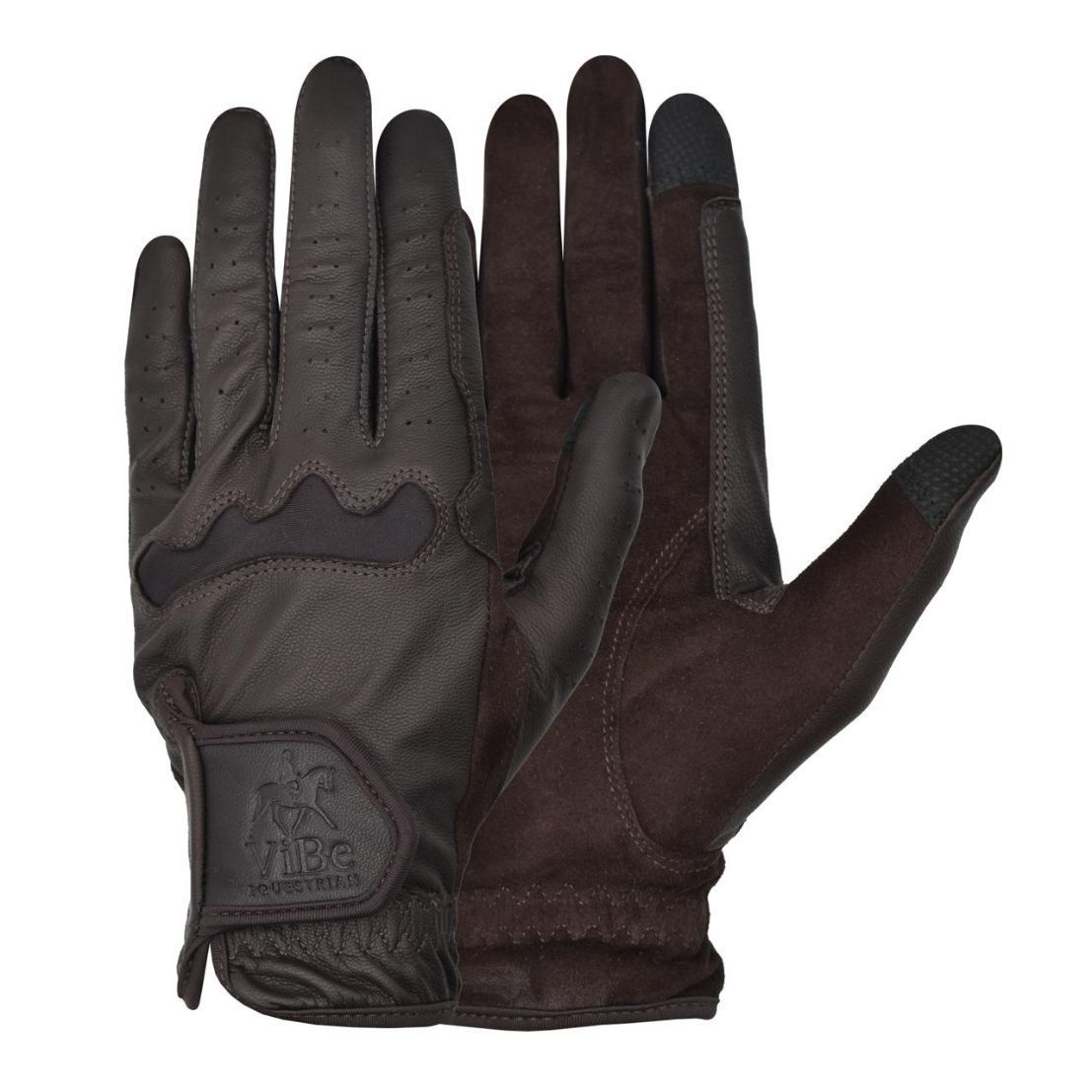 Adults Elevé Leather Riding Gloves